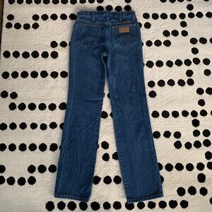 Wrangler Jeans Cowboy Cut Bootcut Mens 28x34 Blue Denim 936PWD Western Rodeo 90s